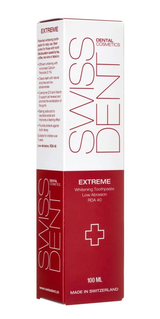 EXTREME 100ml Lekeli Dişler İçin Diş Macunu, RDA 40