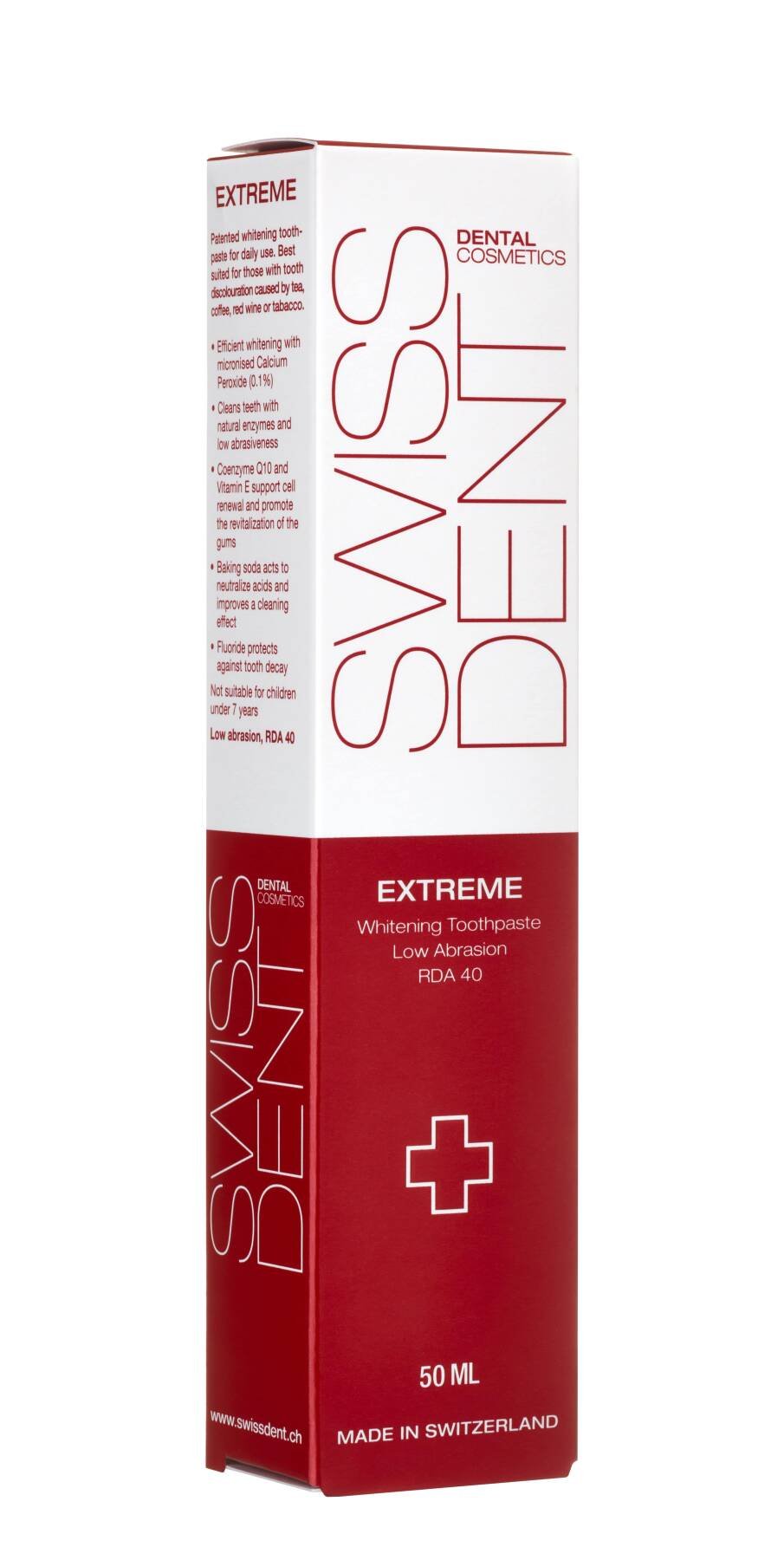 EXTREME 50ml Lekeli Dişler İçin Diş Macunu, RDA 40