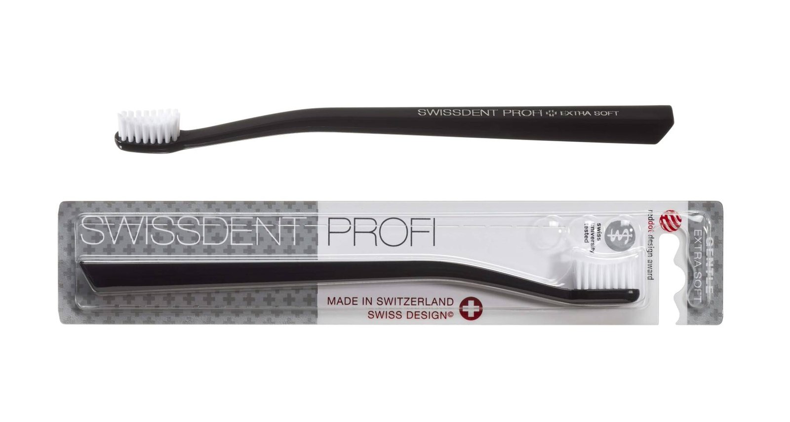 PROFI GENTLE Siyah Diş Fırçası (EKSTRA YUMUŞAK)