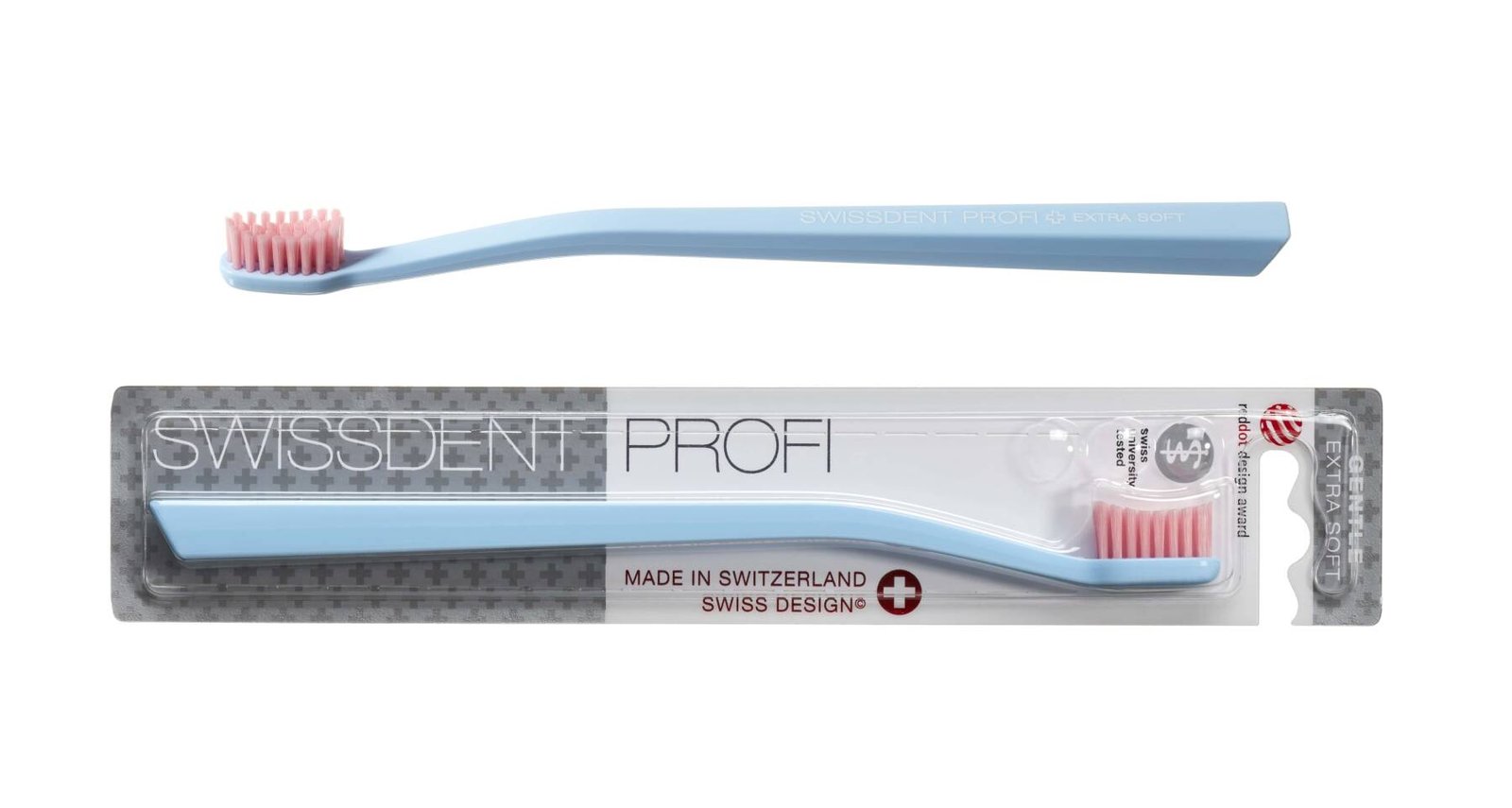 PROFI GENTLE Mavi Pembe Diş Fırçası (EKSTRA YUMUŞAK)